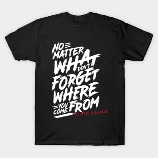 Where You Come From Turtle Island T-Shirt